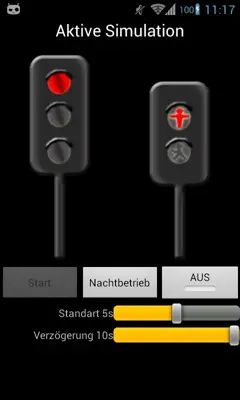 Trafficlight simulation android App screenshot 1