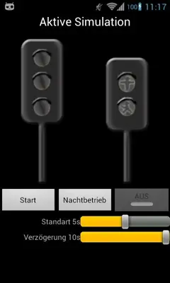 Trafficlight simulation android App screenshot 2